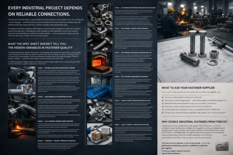 Bolt Manufacturing Quality Guide