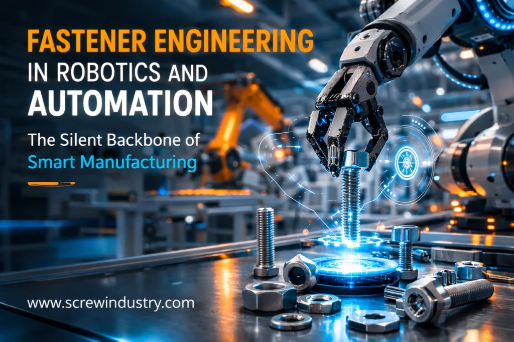 Ffastener engineering in robotics and automation...